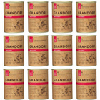 GRANDORF DOG zdrowa karma mokra dla psa Wołowina Indyk 12 x 400g Bezzbożowa