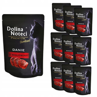 Dolina Noteci Premium danie mokra karma dla kota 10 x 85g Wołowina