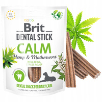 Brit Dental Stick 251g Calm przysmak z Konopiami dla psa