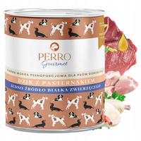 Perro Gourmet Monobiałkowa Karma Mokra dla psa Dzik z Pasternakiem 800g