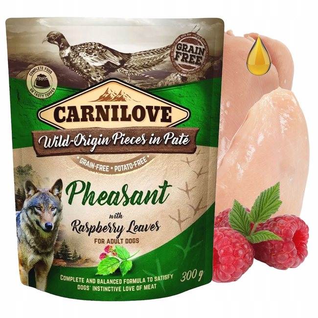 CARNILOVE DOG POUCH Mix smaków karma dla psa mokra 8 x 300g bezzbożowa