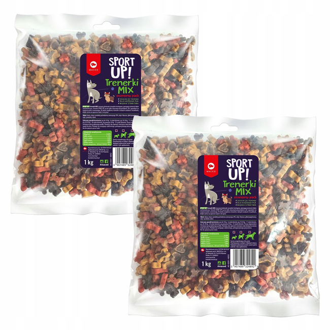 MACED TRESERKI Mięsne Mix Smaków Przysmak dla psa 2 x 1kg