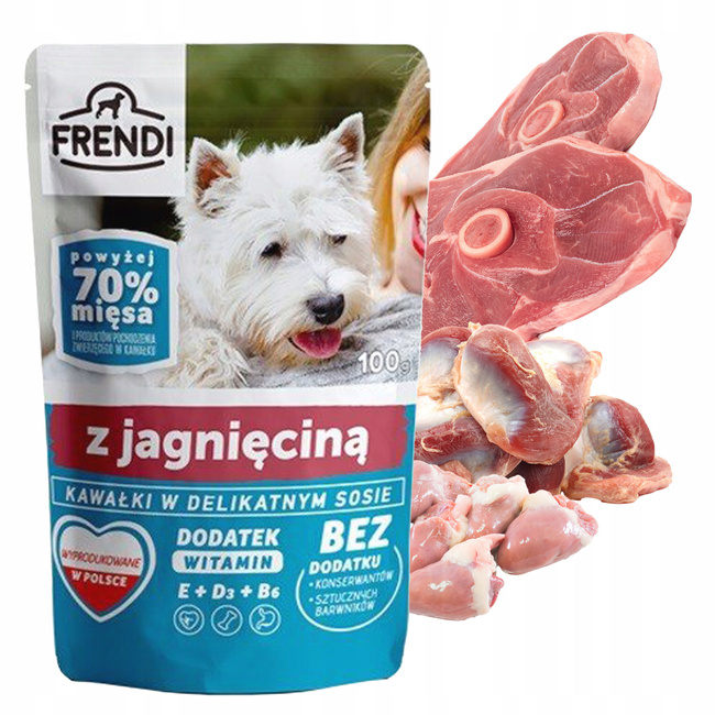 Mokra karma dla psa Frendi 4 x 100g Mix