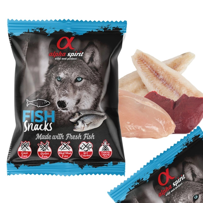 ALPHA SPIRIT Przysmak Treserki dla psa Ryba 50g