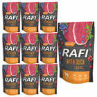 DOLINA NOTECI RAFI Karma mokra dla psa Kaczka 10 x 500g Bezzbożowa