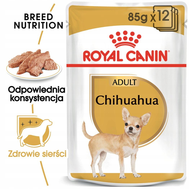 ROYAL CANIN Chihuahua Adult karma mokra pasztet dla psów dorosłych 12 x 85g