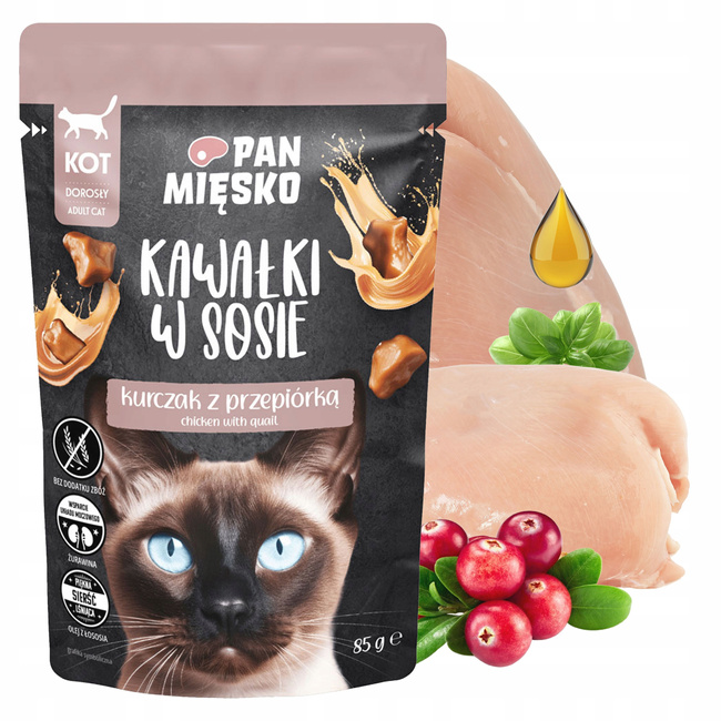 Pan Mięsko mokra karma dla kota 20 x 85g Mix