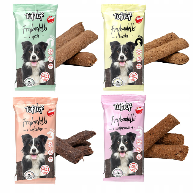 TUF TUF Frykadelki Deser mix smaków dla psa 4 x 3szt