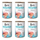 Brit Pate & Meat 6 x 400g Salmon mokra karma dla psa