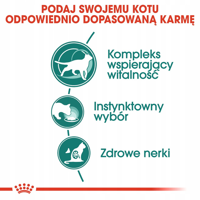 ROYAL CANIN Instinctive +7 karma mokra w sosie dla kotów starszych 12 x 85g