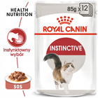 ROYAL CANIN Instinctive karma mokra w sosie dla kotów dorosłych 12 x 85 g