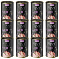 PIPER STERILISED Karma mokra dla kota Dolina Noteci Królik 12 x 400g