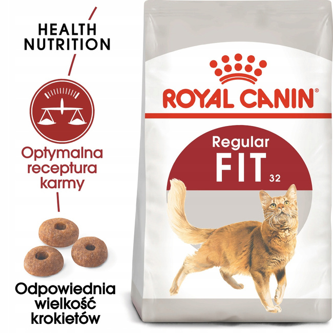 ROYAL CANIN FIT karma sucha dla kotów dorosłych, wspierająca kondycję 10 kg