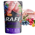 Karma mokra dla psa RAFI Królik 10 x 500g