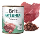 Brit Pate & Meat 6 x 800g Venison mokra karma dla psa