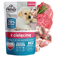 Frendi Junior mokra karma dla szczeniąt 100g Cielęcina