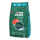 Pan Mięsko karma dla psa sucha z ziołami 3 kg Wołowina Tuńczyk S