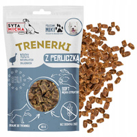 Syta Micha trenerki dla psa perliczka 80g naturalny przysmak