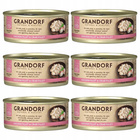 GRANDORF zdrowa karma mokra dla kota Kurczak Krab 6 x 70g Bezzbożowa