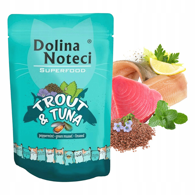 Dolina Noteci Superfood 24 x 85g mix mokra karma dla kota