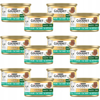 PURINA Gourmet Gold karma mokra dla kota pasztet Królik 12 x 85g