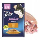 PURINA Felix JUNIOR karma mokra dla kociąt Kurczak 85g