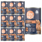 PET REPUBLIC FINE MEAT karma mokra psa kawałki w sosie Wołowina 10 x 400g Bezzbożowa