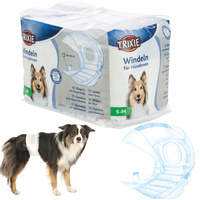 TRIXIE PIELUCHY dla suczki psów Pampersy r. S-M