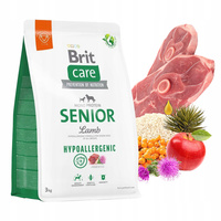 BRIT CARE SENIOR karma sucha dla psa Jagnięcina 3kg