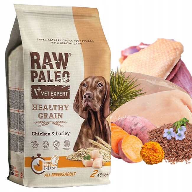 Raw Paleo zdrowa Karma sucha dla psa Kurczak 2kg