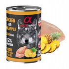 ALPHA SPIRIT Karma mokra dla psa mix smaków 12 x 400g