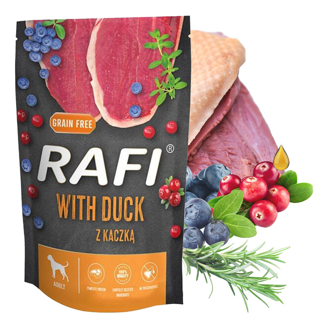 RAFI TUF TUF Karma mokra dla psa Dolina Noteci mix smaków 32 x 500g