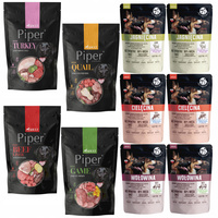PIPER PET REPUBLIC Karma mokra dla psa Mix Smaków 10 x 500g