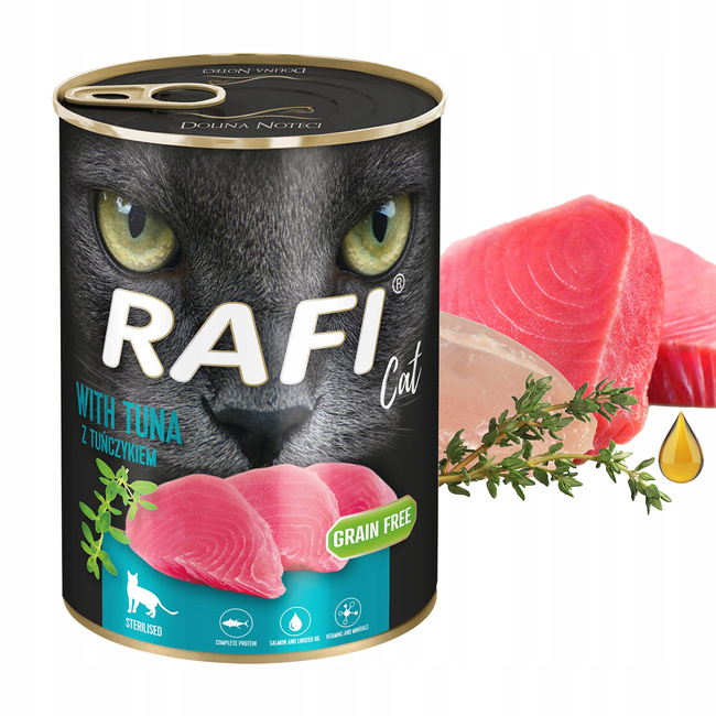RAFI CAT FRENDI Karma mokra dla kota mix smaków 24 x 400g pełnowartościowa