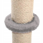 Drapak dla kota Gaczoo słupek z piłeczką jasny szary 40 x 40 x 72 cm