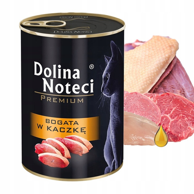 Dolina Noteci mokra karma dla kota 24 x 400g Mix Smaków