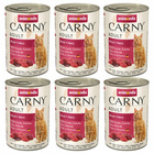 ANIMONDA Carny karma mokra dla kota Wołowina z Sercami 6 x 400g