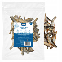 Gaczoo Przysmak dla kota Szprotki Bałtyckie 50g naturalny gryzak