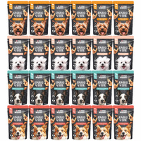Pan Mięsko Kawałki w sosie mokra karma dla psa mix 24 x 150g