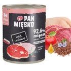 Pan Mięsko karma dla szczeniąt mokra 8 x 800g Mix