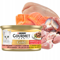 PURINA Gourmet Gold karma mokra dla kota Kurczak 85g