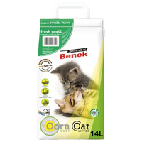 BENEK CORN Żwirek Kukurydziany Świeża Trawa 14 L