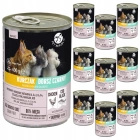 PET REPUBLIC Karma mokra w galaretce kota Kurczak Czarny Dorsz 10 x 400g