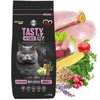 BIOFEED TASTY CATS LIFE STERILISED Królik karma sucha dla kota 1,5 kg