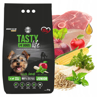 BIOFEED TASTY DOGS LIFE JUNIOR Small Jagnięcina karma dla psa sucha 8 kg