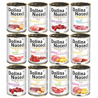 DOLINA NOTECI Premium Pure karma mokra dla psa mix smaków 12 x 400g