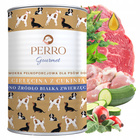 PERRO Gourmet Karma mokra dla psa Cielęcina z cukinią 400g