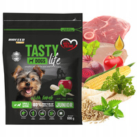 BIOFEED TASTY DOGS LIFE JUNIOR Small Jagnięcina karma dla psa sucha 600g