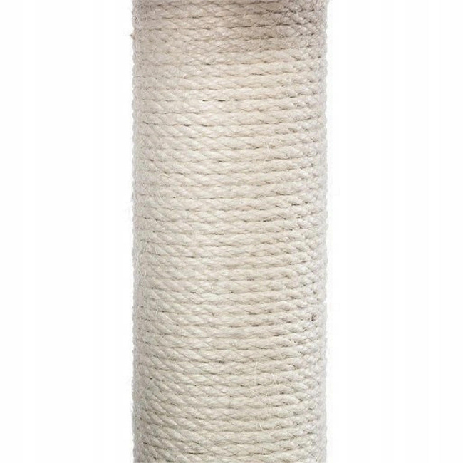 Drapak dla kota Gaczoo słupek z piłeczką ciemny szary 40 x 40 x 72 cm