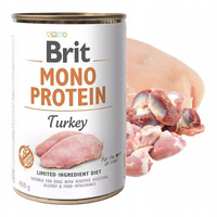 Brit Mono Protein 400g Turkey mokra karma dla psa